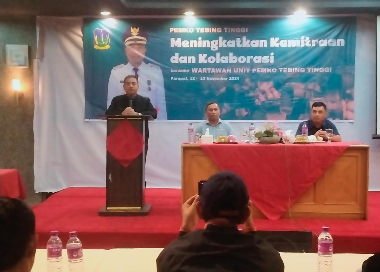 Tingkatkan Kemitraan dan Kolaborasi, Pemko Tebing Tinggi Gelar Kegiatan Diskusi Bersama Wartawan