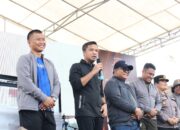 Sukseskan Pilkada, Pj. Walikota Tebing Tinggi Ikuti Fun Walk, Sosialisasi Bersama KPU dan Forkopimda