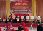 KPU Tebing Tinggi Gelar Simulasi Putungsura Untuk Pemilihan Tahun 2024