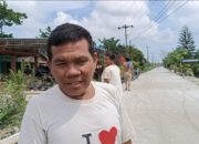 Warga Apresiasi Dambaan, Jalan Cor Beton Sei Rampah-Teluk Mengkudu, Harapan Baru Petani Sergai