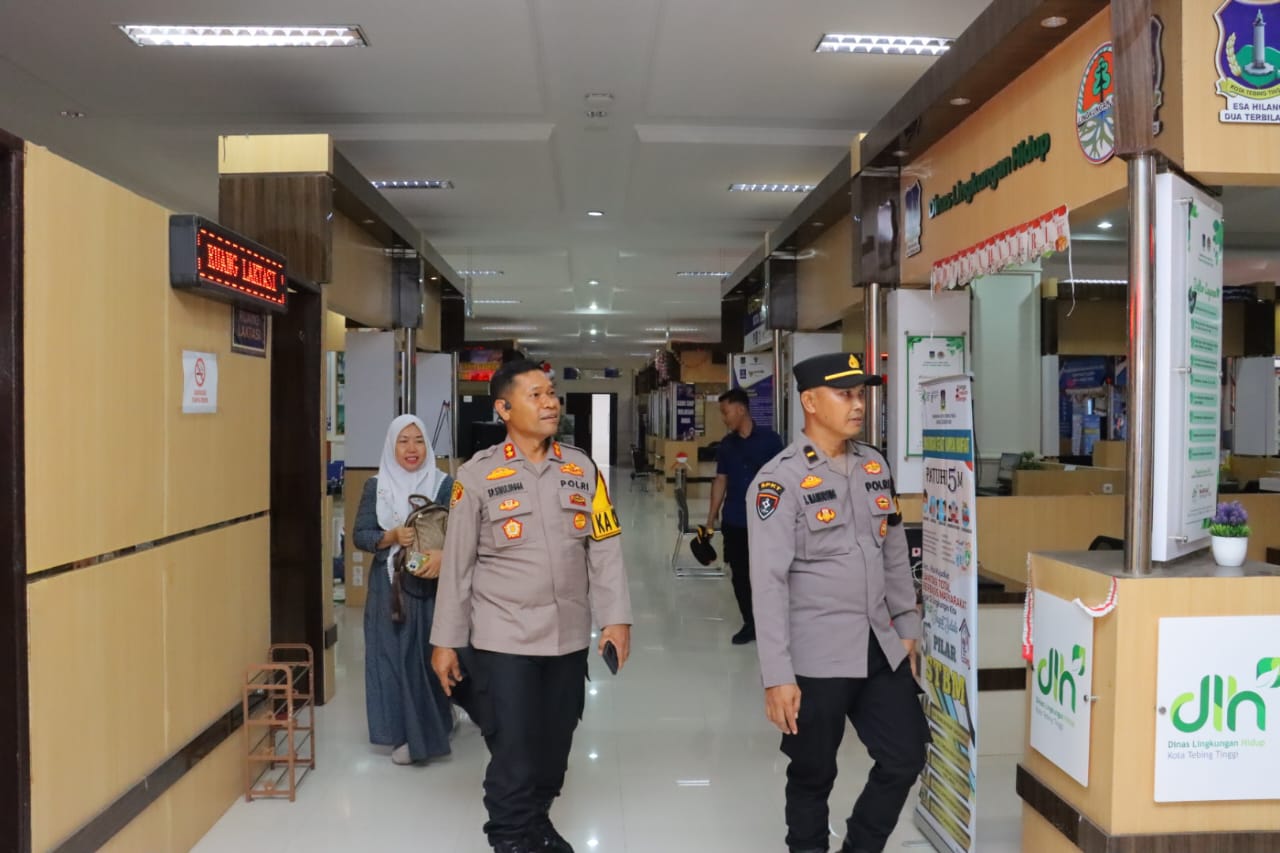 Kapolres Tebing Tinggi Tinjau MPP, Tekankan Pelayanan Optimal