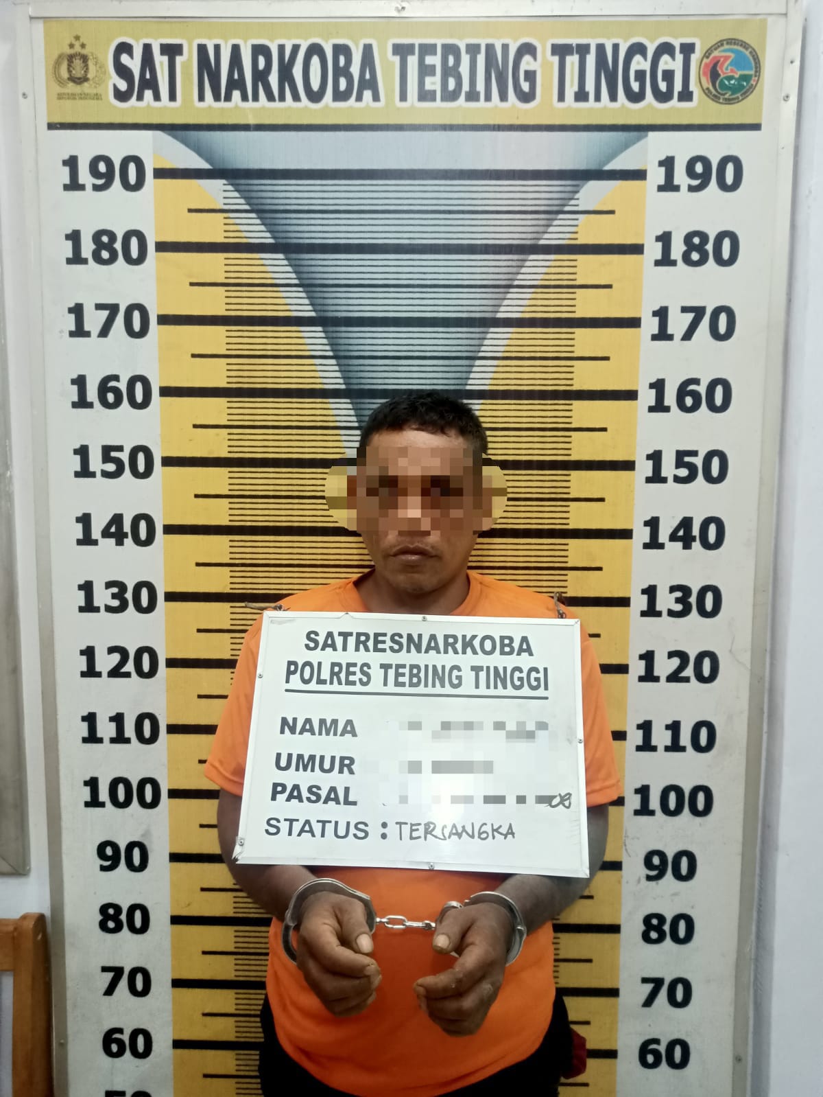 Sat Resnarkoba Polres Tebing Tinggi Tangkap Pemilik Sabu Dari Pinggir Jalan