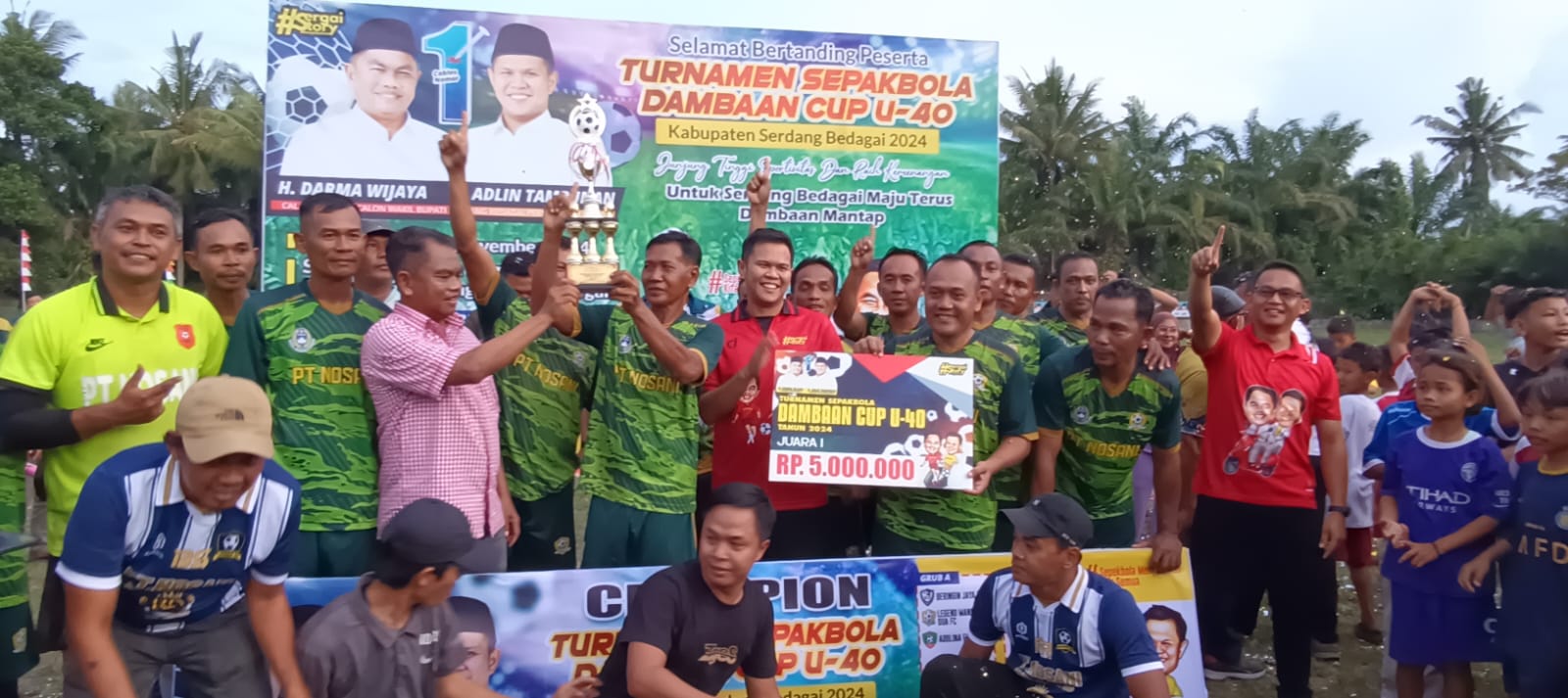 Mangga Dua Juara Dambaan Cup U-40, Adu Penalti Warnai Final Dramatis