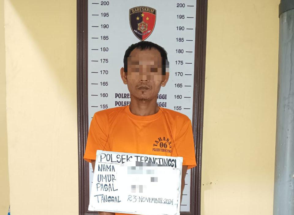 Polsek Tebing Tinggi Ringkus Pelaku Curas di Desa Paya Pinang