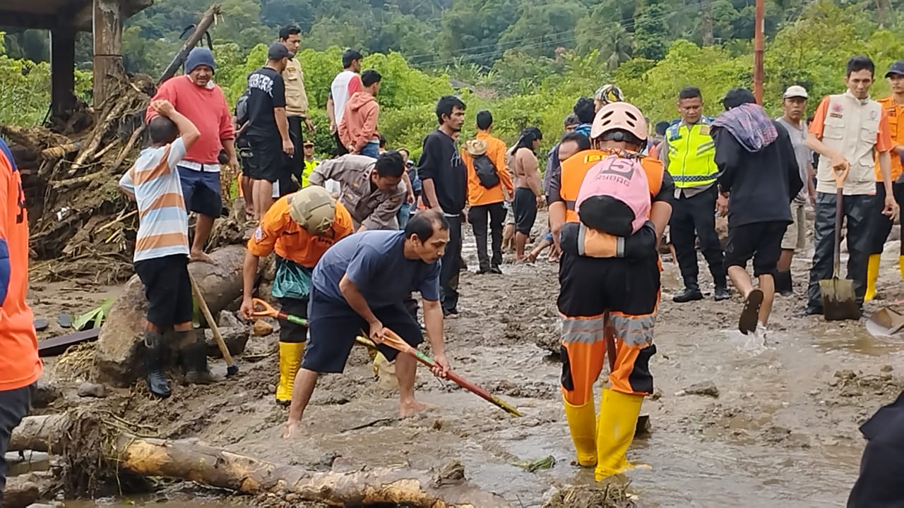 Banjir Bandang di Sibolangit: 2 Warga Hilang, 4 Tewas, 4 Rumah Hancur