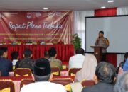 Rapat Pleno KPU, Kapolres Tebing Tinggi Sampaikan Rasa Terima Kasih Pada Penyelenggara
