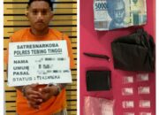 Pria Pemilik 8 Paket Sabu Ditangkap Satres Narkoba Polres Tebing Tinggi