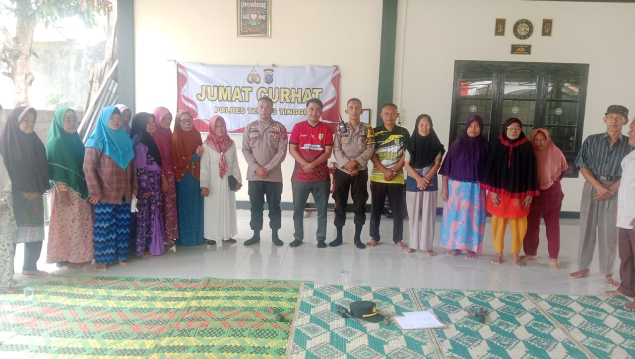 Jumat Curhat, Polres Tebing Tinggi Dengarkan Keluhan Masyarakat Desa Paya Pinang
