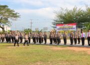 Polres Sergai Siap Amankan Nataru, Gelar Pasukan Operasi Lilin Toba 2024