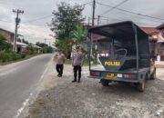 Pastikan Situasi Aman dan Kondusif, Polres Tebing Tinggi Lakukan Patroli Dialogis
