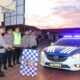 Kapolres Tebing Tinggi Pimpin Patroli Skala Besar Pengamanan Malam Tahun Baru