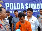 Pembunuh Seorang Pelajar di Pantai Cermin Ditangkap Polres Sergai, Kedua Kaki Ditembak