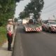 Polres Tebing Tinggi Pengamanan Arus Lalulintas di Pintu Tol Tebing Tinggi