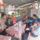Bhabinkamtibmas Polres Tebing Tinggi Sampaikan Pesan Kamtibmas Saat Sambang Warga