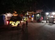 Tingkatkan Keamanan, Polsek Padang Hulu Lakukan Patroli Malam