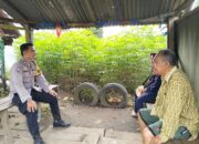 Sambangi Warga, Polres Tebing Tinggi Sampaikan Himbau Kamtibmas di Kelurahan Bagelen