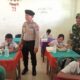 Polsek Sipispis Hadir Dalam Giat Pemberian Makan Gizi Gratis di SMPN 1 Sipispis