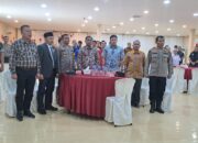 Polres Tebing Tinggi Hadiri Penetapan Paslon Bupati dan Wakil Bupati Sergai