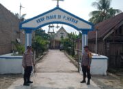 Polsek Tebing Tinggi  Jaga Keamanan Ibadah Minggu di Sejumlah Gereja