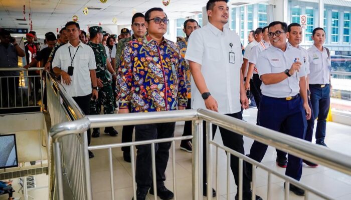 Overpass Jalan Stasiun Kereta Api Medan Rusak, Bobby Nasution Ingatkan Pentingnya Menjaga Fasilitas Umum