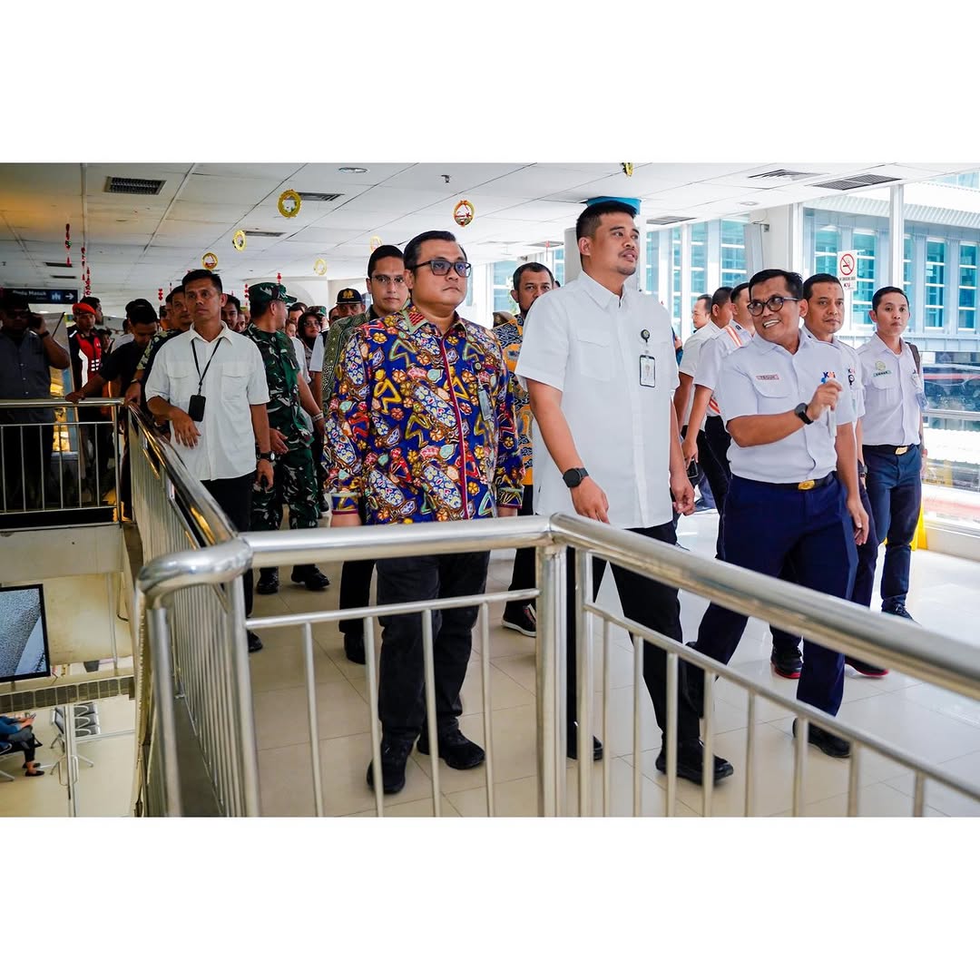 Overpass Jalan Stasiun Kereta Api Medan Rusak, Bobby Nasution Ingatkan Pentingnya Menjaga Fasilitas Umum