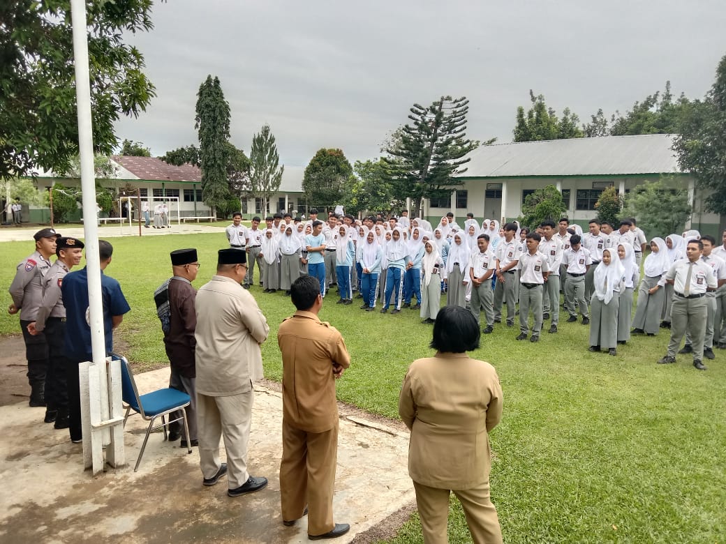 Polres Tebing Tinggi Lakukan Sosialisasi Narkoba di SMA Negeri 1 Sipispis