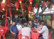 Sambut Tahun Baru Imlek, Sat Binmas Polres Tebing Tinggi Sambangi Vihara Avaloikitesvara