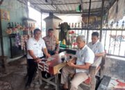 Sampaikan Pesan Kamtibmas, Polsek Rambutan Sambangi Warga