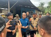 Pj. Walikota Bersama Walikota Tebing Tinggi Terpilih Tinjau Lokasi Banjir Bahilang