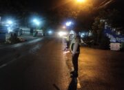 Diakhir Pekan, Polsek Padang Hulu Gelar Patroli Blue Light Guna Antisipasi Kejahatan