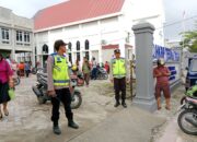 Polsek Padang Hilir Berikan Pengamanan Ibadah Minggu di Beberapa Gereja