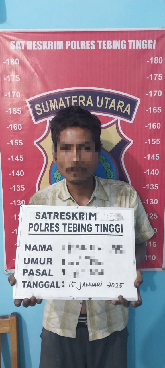 Pelaku Pencurian di Gudang Botot Ditangkap Sat Reskrim Polres Tebing Tinggi