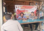 Ciptakan Kamtibmas Kondusif, Polres Tebing Tinggi Cooling System Dengan Masyarakat