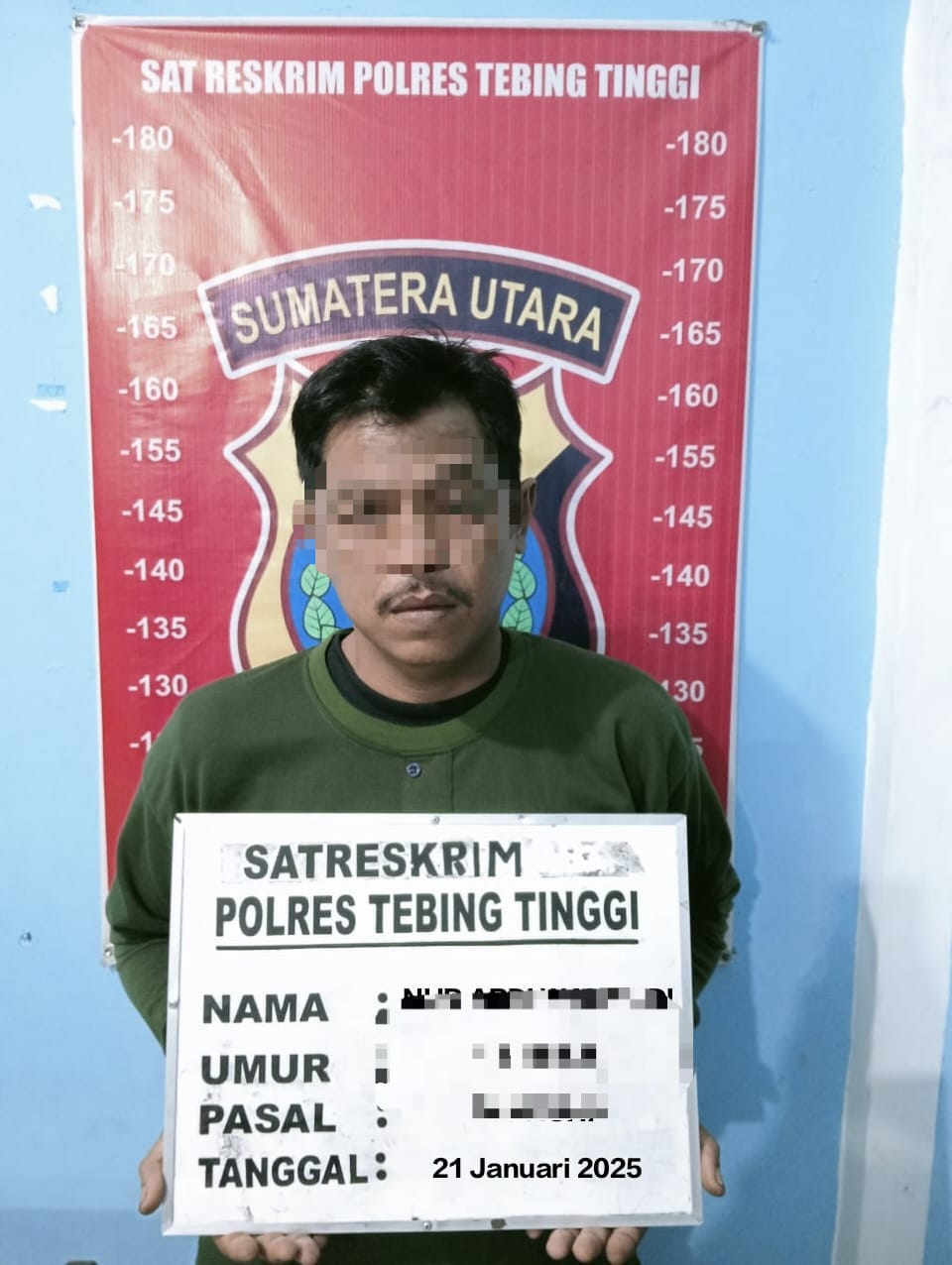 Pelaku Judol Jenis Slot Diciduk Reskrim Polres Tebing Tinggi di Sebuah Kafe