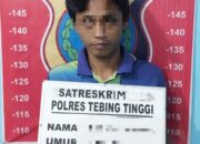Main Judi Slot, KN Diciduk Polres Tebing Tinggi Diatas Becak
