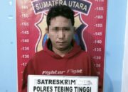 Pria Ini Terlibat Judol, Akhirnya Diciduk Reskrim Polres Tebing Tinggi