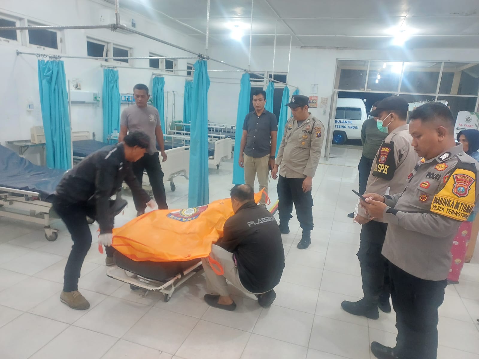 Diduga Ibu dan Anak Tewas Terserempet Kereta Api, Polres Tebing Tinggi Lakukan Penyelidikan