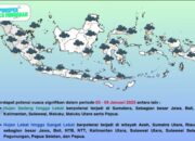 BMKG Ingatkan Masyarakat Waspada Cuaca Ekstrem dan Gelombang Tinggi Disejumlah Wilayah Esok Hari