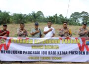Polres Tebing Tinggi Lakukan Peninjauan Lahan Untuk Tanam Jagung Serentak