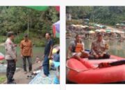 Polsek Sipispis Cek Debit Air di Wisata Bartong Sekaligus Monitoring Situasi Kamtibmas