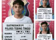 Curi Mesin Air, Sat Reskrim Polres Tebing Tinggi Ciduk Tiga Pelakunya