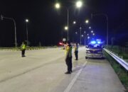 Polsek Dolok Merawan Jaga Kamtibmas dan Cegah Geng Motor Melalui Blue Light Patroli