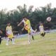 Wabup Sergai olahraga sepak bola (INTARTA/Kominfo Sergai)