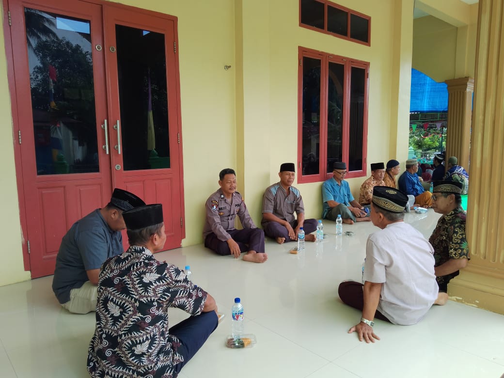 Polres Tebing Tinggi Kawal Acara Peringatan Isra Miraj di Dolok Merawan