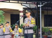 Upacara Bendera Bulanan, Kapolres Tebing Tinggi Tekankan Kamtibmas dan Ketapang