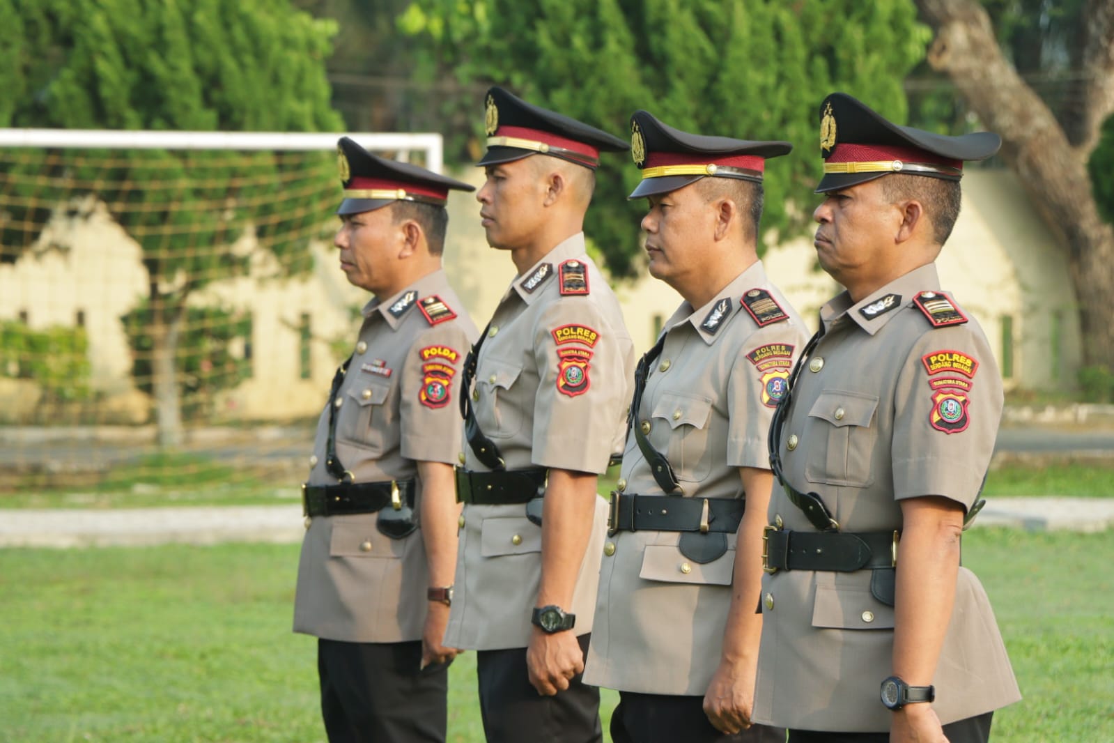 Polres Serdang Bedagai Gelar Sertijab Kasat Binmas dan Kapolsek Teluk Mengkudu