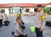 Tradisi Siraman, Kapolres Tebing Tinggi Sambut 10 Bintara Remaja Tahun 2025