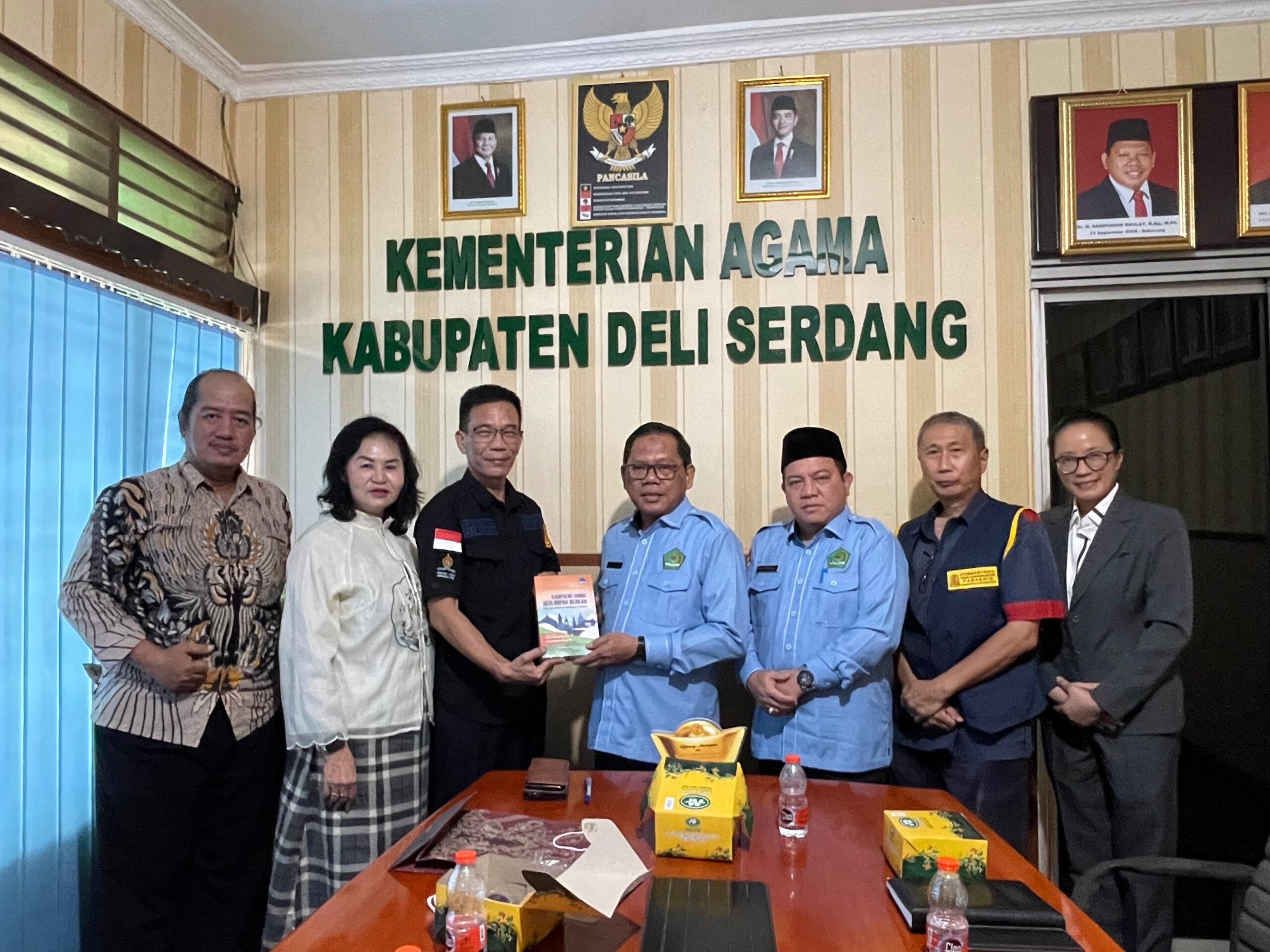 Kakan Kemenag Deli Serdang Sambut Hangat Tokoh Tionghoa, Bahas Layanan Keagamaan