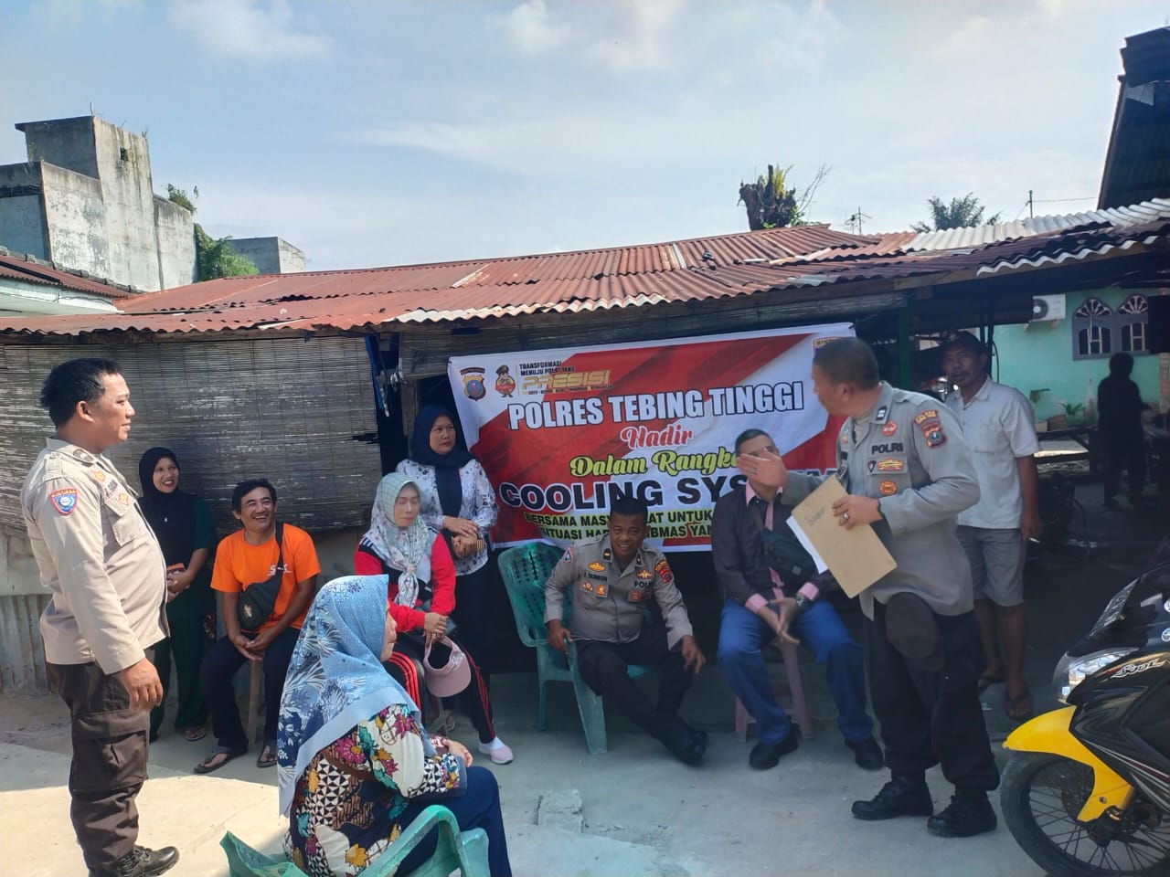 Cooling System, Polres Tebing Tinggi Ajak Masyarakat Berperan Dalam Menjaga Kamtibmas