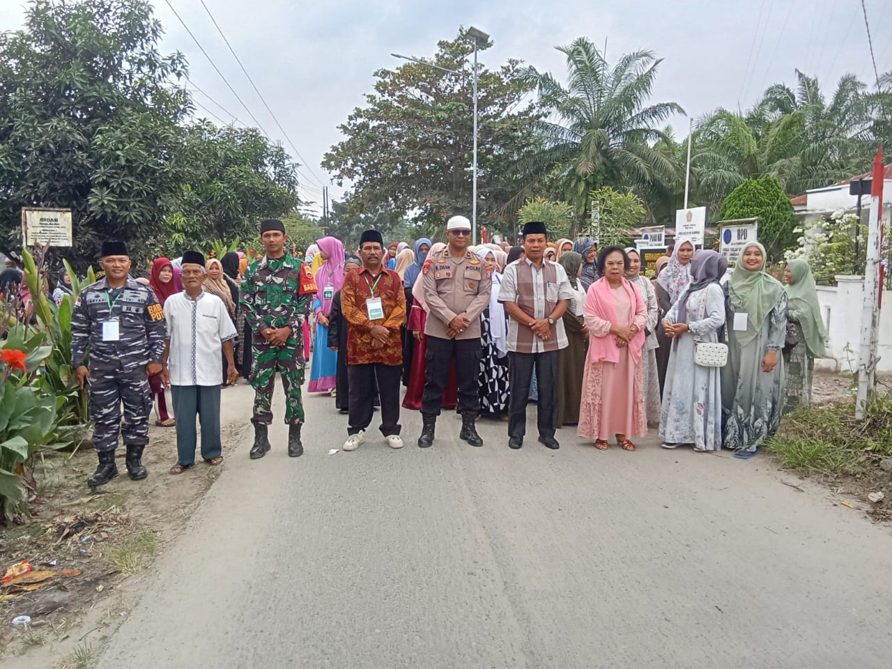 Polres Tebing Tinggi Amankan MTQ ke XXI Tahun 2025 di Bandar Khalipah